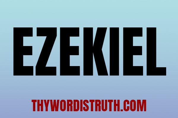 25 Lessons on Ezekiel