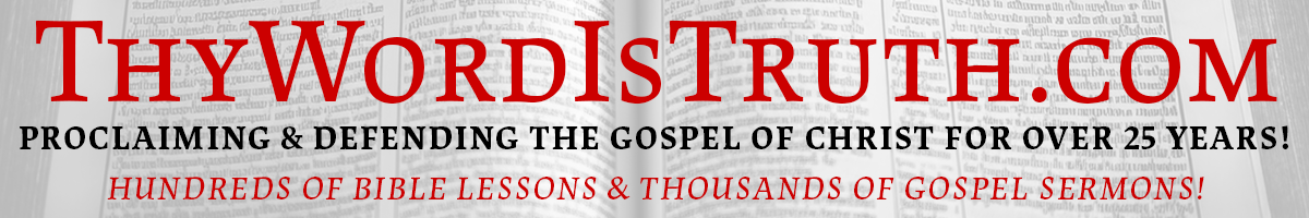 ThyWordIsTruth.com Banner
